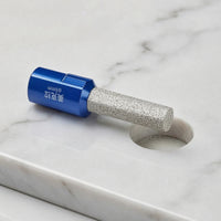 4 Pieces Dry Drilling Hole Saw with M10 Interface Vacuum Brazed Diamond Hole Saw Fast Cutting Diamond Drill Bit High Hardness for Tilers, Diyers, Tile Installation, Bathroom Renovation