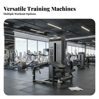 Commercial Gym Machine Heavy Duty Steel Frame Pectoral Fly Machine Ergonomic Design Weight Stack Workout Station for Bodybuilders, Fitness Center