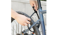 3-Digit Zip Tie Lock with Combination Lock Flexible for Commuters, Bicycles