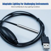 USB Commercial Camera, Integrated Lens Module, High Resolution, Multiple Size Options, Medical Aesthetics, Plug and Play, Adjustable Lighting, Waterproof Lens