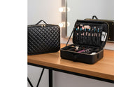 Professional Makeup Artist Bag Large Capacity Adjustable Divider Makeup Case Multifunctional Cosmetic Organizer with Dividers