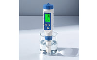 5-in-1 Water Quality Tester Smart Bluetooth Water Tester Multi-Measurement pH TDS Meter for Aquarium Keepers, Soilless Cultivation Growers