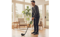 Golf Practice Club with Adjustable Shaft Retractable Telescopic Golf Club Compact for Beginners