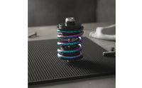 Folding Bike Shock Absorber Iridescent Cycle Shock Absorber Alloy Damping Damper for Commuters