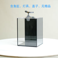 全套超白玻璃鱼缸斗鱼生态缸客厅家用桌面办公室小型造景自循环