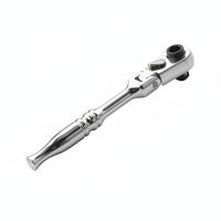 2-in-1 Bit Driver Wrench Reversible Mini Ratchet Wrench Fast Release 1/4 Inch Drive Ratchet for Tight Confined Areas