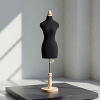 Pin-Receptive Miniature Sewing Mannequin