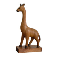 Giraffe Figurine Tabletop Giraffe Statue Decor Rustic Artistic for Art Lovers, Bookshelf, Desk