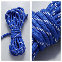 Flecked Braided Rope Long-Lasting Utility Cord Flexible Multi Purpose for Camping
