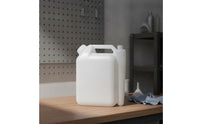 Double Chamber Design 2-Stroke Oil Mixing Bottle Thickened Plastic Fuel Oil Mixing Bottle Easy Pour Spout for Landscapers, DIYers, Garage