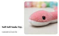 Bendable Snake Stuffed Ie Flexible Stuffed Snake House Decoration Soft and Comfortable Room Decoration for Adults, Home Decor