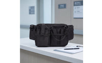 Medical Waist Bag Multi-Pocket Nurse Fanny Pack Nurse Waist Pouch Handsunrestricted Organizer Belt Bag with D-Rings Adjustable