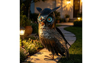 Figurine Decorative Statue Handcrafted Metal Bird Sculpture for Homeowners, Porch