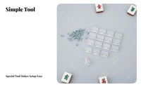 Mahjong Table Rubber Block Accelerates Shuffling Mahjong Machine Tile Pusher