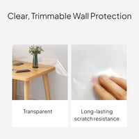 Transparent Wall Protection Film, Waterproof, Removable