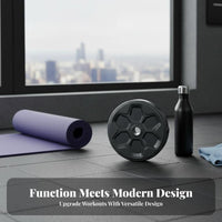 Adjustable Dumbbell Set Space-Saving Dumbbell Barbell Combo Transformable Barbell Set Ergonomic Handle Home Gym Weight Kit