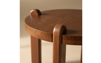 Round Coffee Table Minimalist Round Coffee Table Table Sculptural Furniture for Living Room, Lounge, Reading Corner