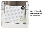 Built-in Guidance AI Chess Board Sound Prompts Electronic Chess Board 10 Games Plaything 3 Difficulty Levels
