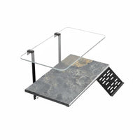 Aquarium-Mounted Turtle Perch Waterproof Turtle Basking Dock Easy to Clean Reptile Basking Perch for Aquarium