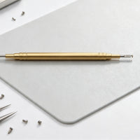 Watch Balance Wheel Repair Tool Double-Ended Watch Balance Wheel Calibration Tool Professional Metal Rod for Watchmakers, Hobbyists, Bench Work