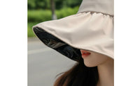 UPF 50+ Wide Brim Sun Hat Lightweight Women's Protection Hat Breathable for Cyclists, Cycling, Outdoor
