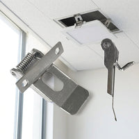 Carbon Steel LED Panel Light Clip with High Hardness, 51mm Length 13.9g Toggle Latch Clamp with 2 Holes, Ceiling Light Fixture, Office Lighting