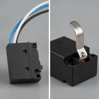 IP67 Waterproof Micro Switch with Lever Sealed Micro Switch with Lever Momentary Microswitch for Electricians