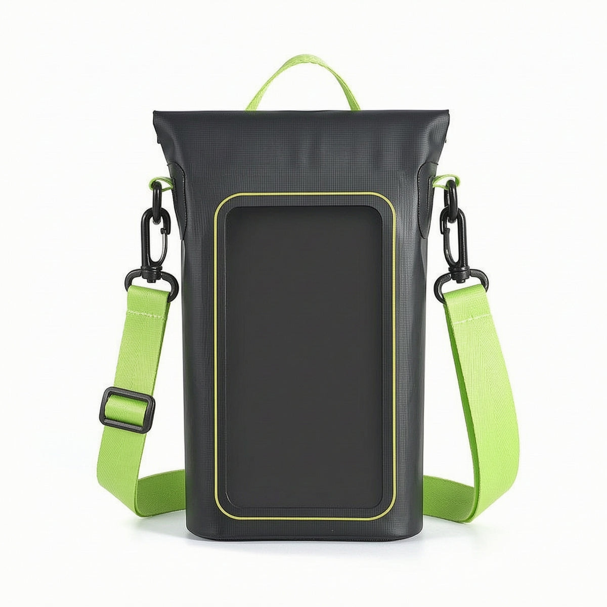 Adjustable Strap Waterproof Phone Bag Soft-Sided Waterproof Phone Pouch Handsunrestricted Roll-Top for Swimming, Fishing, Camping, Rafting