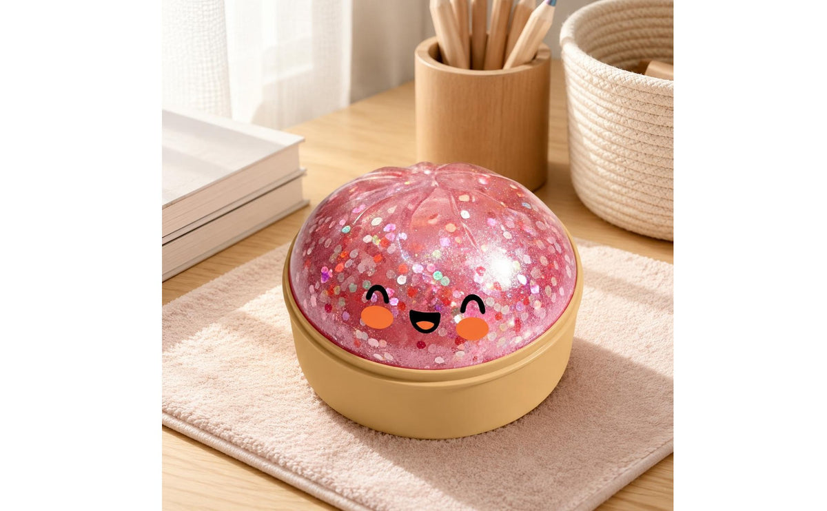 Non-Sticky Steamed Bun Squishy Stress Relief Toy