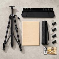 Maries Portable Folding Easel with 4K Drawing Board and Sketching Tools