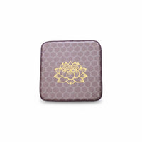 Non-Slip Woven Meditation Mat Breathable Lotus Seat Pad Eco-Friendly for Prayer Users, Meditators, Outdoor