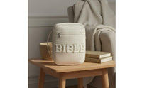 Book Organizer with Handle Large Capacity Zippered Book Protector Bible Carrying Case Pen Holders Bible Study Organizer Bag