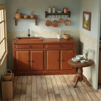1/12 Scale Dollhouse Sink High Detail Dollhouse Kitchen Sink Gift Idea