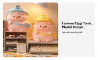 Drop-Resistant Cute Pig Cash Bank Large Capacity Pig Cash Bank Easy Withdrawal for Children, Toddlers, Nursery