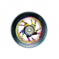 Wheels with Polyurethane Tires Strong Grip Wheel with Aluminum Core Smooth Cushioning for Trick Practice