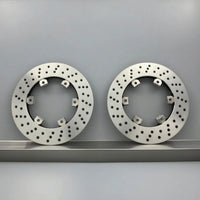 Go Kart Brake Disc Perforated Kart Brake Space-Saving Disc Hardware