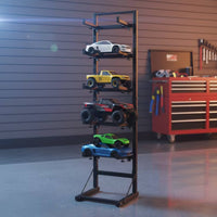 RC Car Display Rack Vertical RC Car Stand, with Adjustable Arms Multi-Tier for Collectors, Workshop