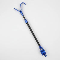 Fishing Rod Holder Aluminum Alloy Construction Rear Mount Rod Rest Adjustable Fishing Pole Bracket Lightweight Easy Setup