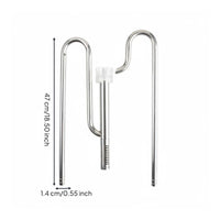 Stainless Steel Lily Pipe Set Rustproof Aquarium Filter Inflow Outflow Pipe