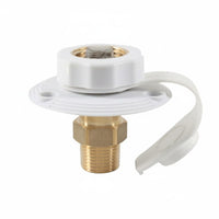 Brass Water Inlet Mechanism Rust Resistant Backflow Preventer Easy to Install for Yacht