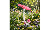 Fungus Statue Stone-Look Fungus Sculpture Outdoor Decor Weather Resistant Yard Art Whimsical for Gardeners, Flower Bed