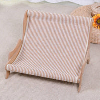 Long-Lasting & Wear-Resistant Sisal Cat Scratcher Lounge Stable & Sturdy Cat Scratching Lounge Chair Natural Materials Sisal Scratching Chair 2-in-1 Design for Indoor Cats, Living Room