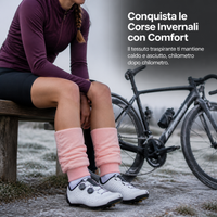 Cotton Knee Warmers for Men and Women - Thermal Leg Sleeves for Joint Support, Cycling, and Postpartum Recovery