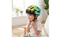 Adjustable Cycle Helmet with Tail Light Vented Bike Helmet with Visor Cooling Lightweight for Children, Adolescents