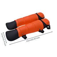 Hard-Shell Mowing Shin Guards Secure Fit Vegetation Eating Leg Protectors Defensive Trimmer Gaiters Segmented for Yard Work