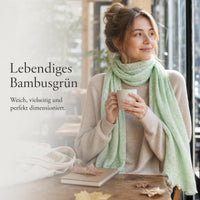 TAKONG Early Autumn Knitted Hollow Scarf and Hat Set in Vintage Colors