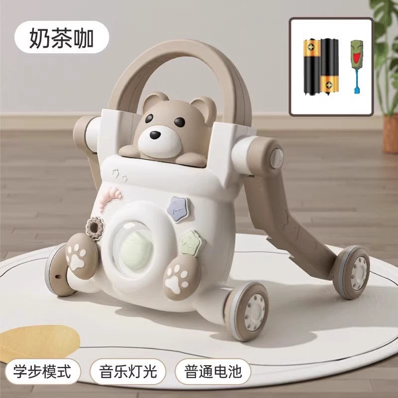婴儿学步推车儿童学步车手推车防侧翻学走路多功能助步车宝宝玩具