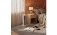 Slim Bladeless Column Fan Corded Standing Fan Quiet Easy to Clean for Home Office