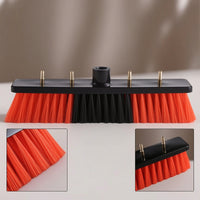 Water-Fed Brush Head High-Density Solar Panel Washing Brush Head Professional Lightweight for Cleaners, Outdoor Maintenance