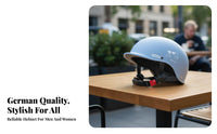 Helmet Sun Protection Lightweight Helmet Breathable Shielded Headwear for Commuters, Cyclists, City Riding, Commuting